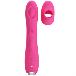 Wibrator ssanie piersi łechtaczki punkt g sex 19cm